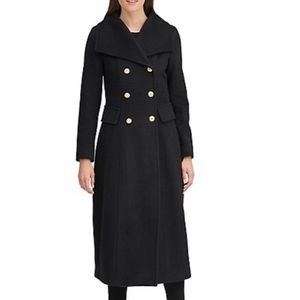 SOLD Karl Lagerfeld Wool Blend Military Coat